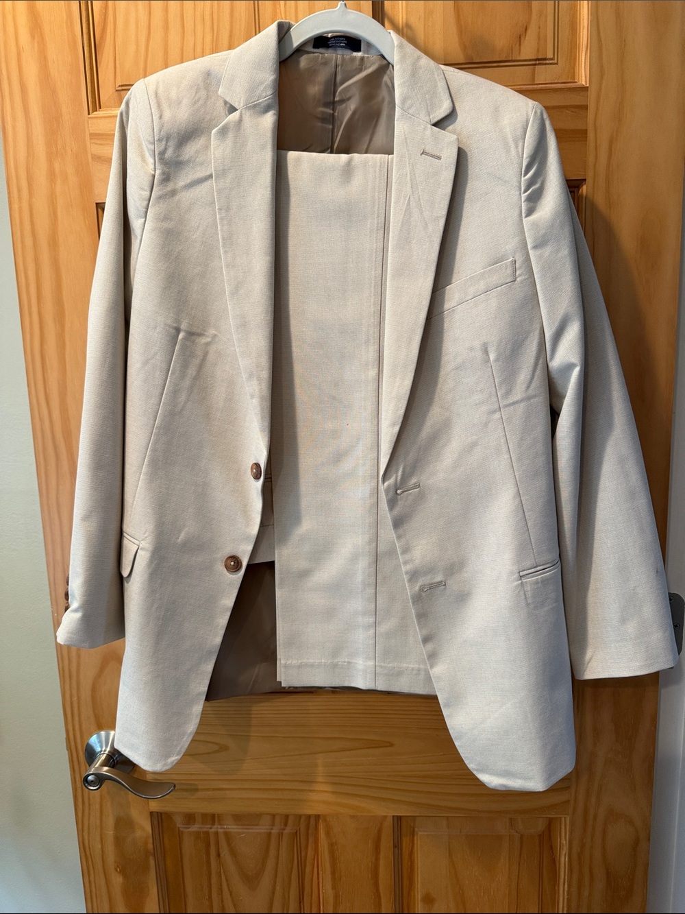 Nautica Light Cream Blazer and Pant set